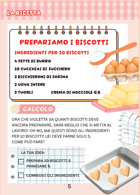 GIOCASTORIE in cucina MATEMATICA - immagine 5