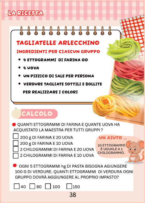 GIOCASTORIE in cucina MATEMATICA - immagine 7